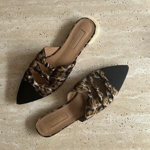 Aquazzura Leopard Print Shoes size 37